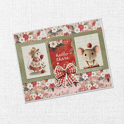 Strawberry Friends Papercuts Cardmaking Kit 34920