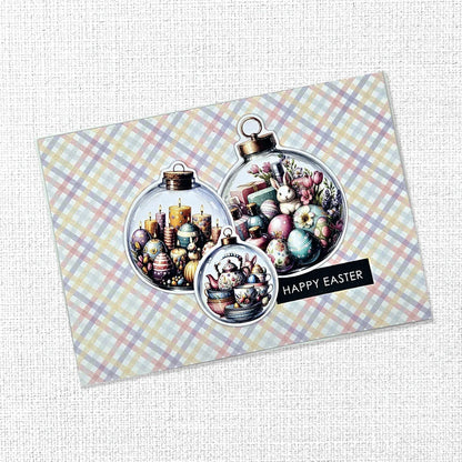 Collection de papiers carreaux de Pâques 6x6 31830