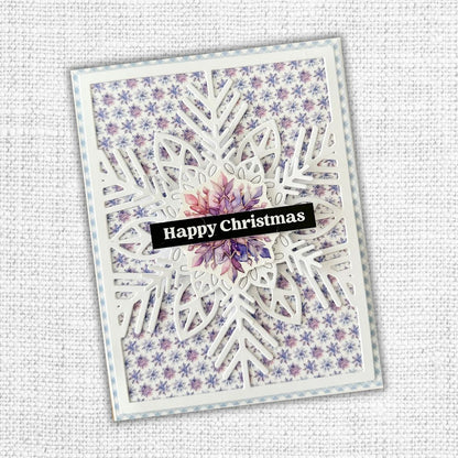 Flocon de Noël 2 matrices de découpe 32433