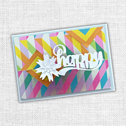 Inked Happy Border Metal Cutting Die 31590