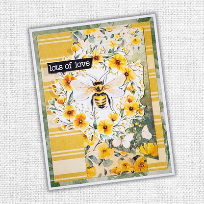Bees & Butterflies Papercuts Cardmaking Kit January 2025 33951
