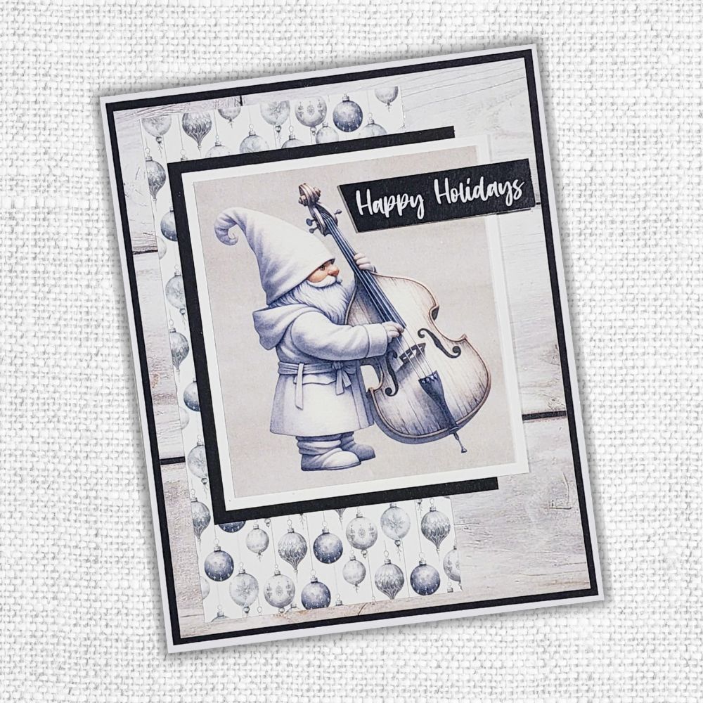 Collection de papiers Noël Blanc 6x6 32910