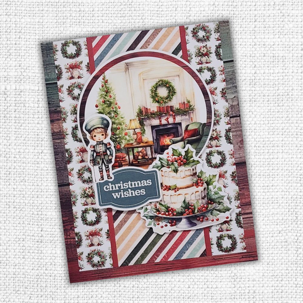 Christmas Time 6x8" Matrices de découpe & Sentiments 32766