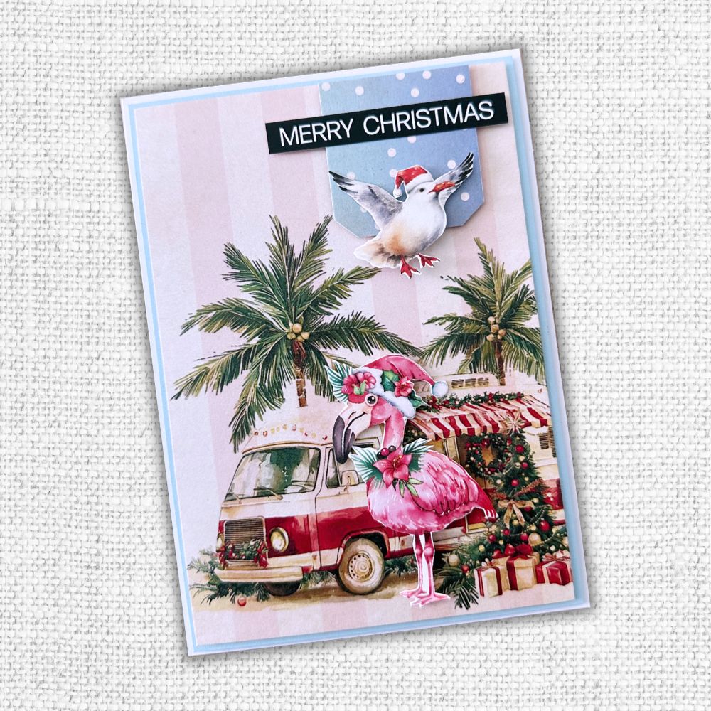 Tropical Christmas E Papier 30x30 cm (Paquet de 12) 33129