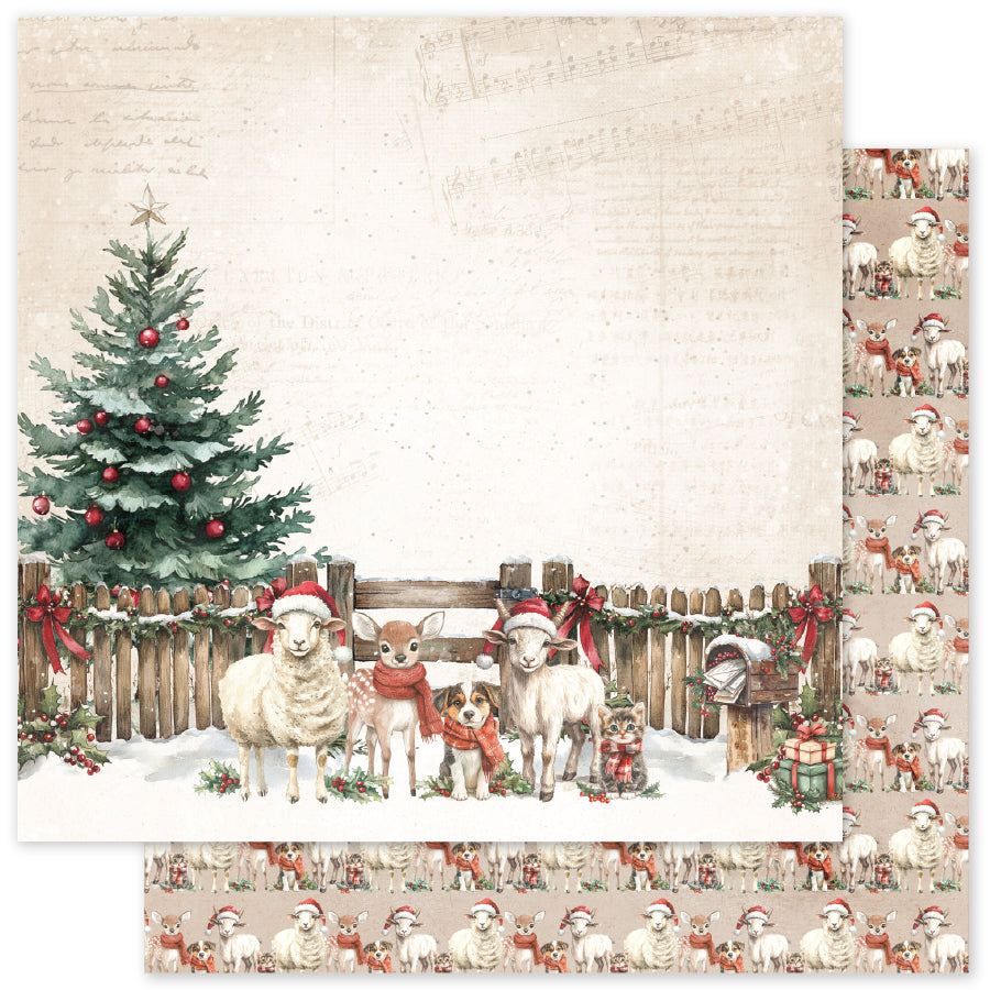Collection de papiers "Bases de la ferme de sapins de Noël" 6x6 35274