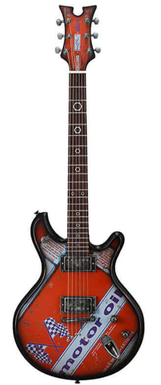 Stephen McSwain Cort Motor Oil - Série Fuel. Réplique de mini-guitare.