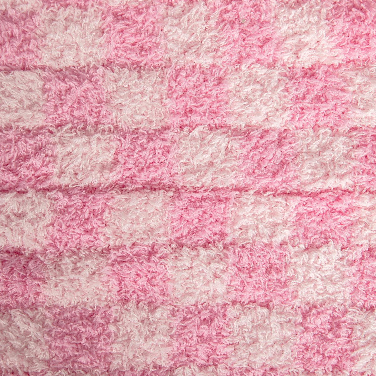 Couverture pour tout-petit à carreaux imprimés Cotton Candy