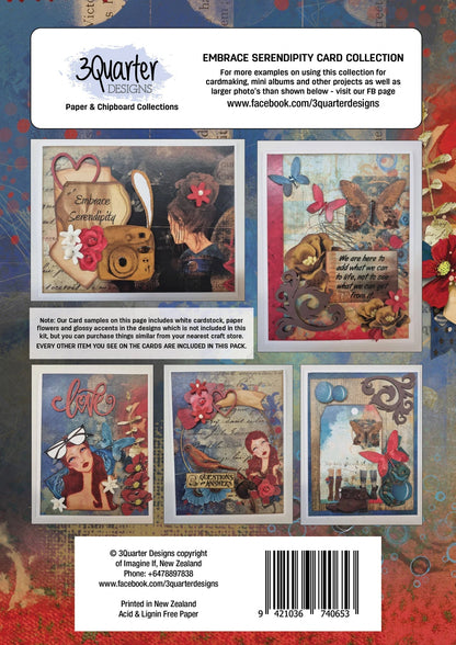 3Quarter Designs - Collection de cartes - Embrace Serendipity