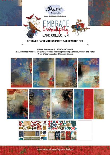 3Quarter Designs - Collection de cartes - Embrace Serendipity