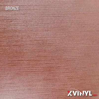 XVinyl Premium Métal Brossé HTV - Idéal pour le Coton, le Polyester, les Mélanges