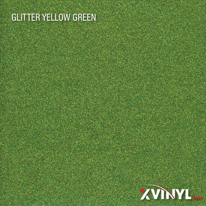 Vinyle de transfert thermique à paillettes de qualité supérieure XVinyl - Feuilles de vinyle thermocollant scintillantes de haute qualité