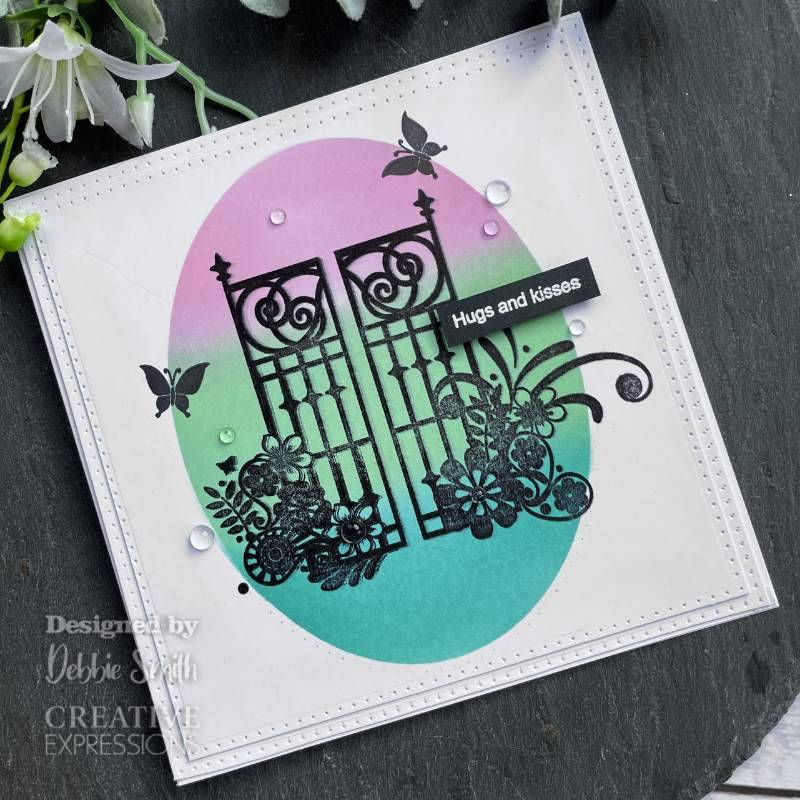 Set de tampons transparents Creative Expressions Designer Boutique Walk On In 6 po x 4 po