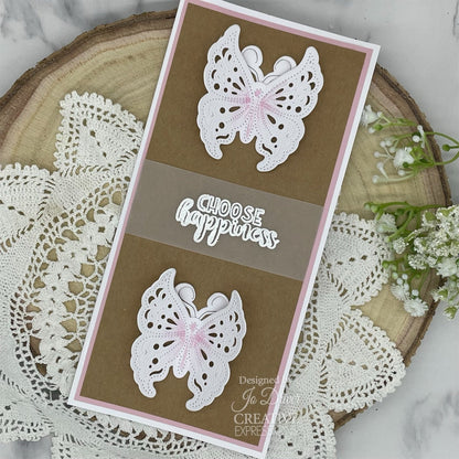 Creative Expressions Jamie Rodgers Matrices de coupe Papillon Délicat