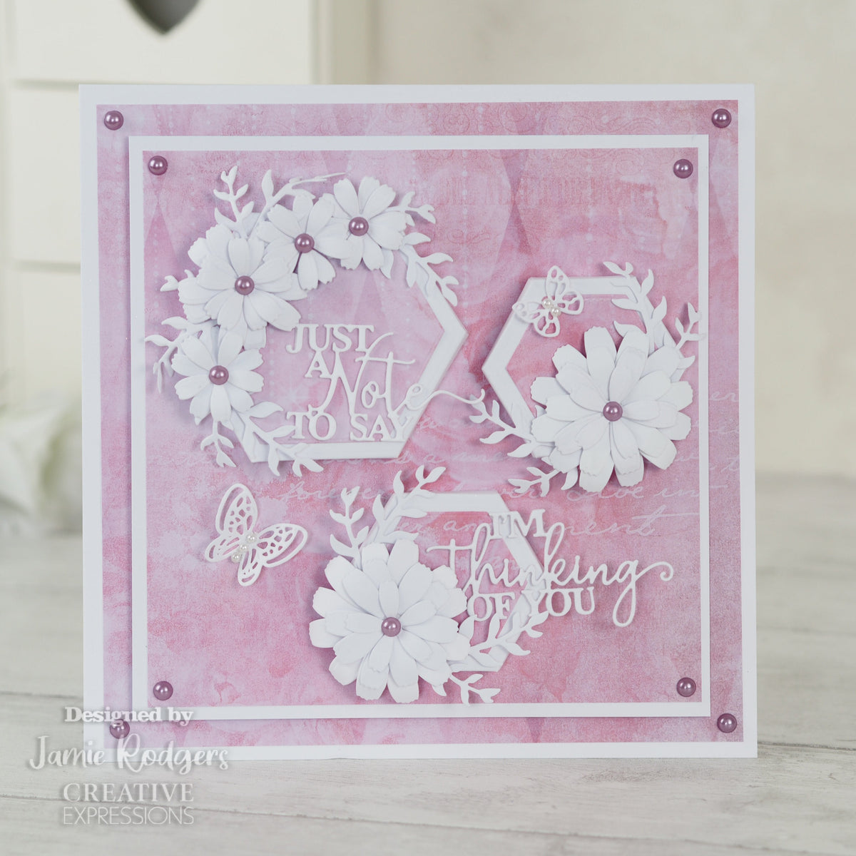 Creative Expressions Collection sur toile Jamie Rodgers Grand Hexagone