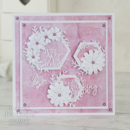 Creative Expressions Collection sur toile Jamie Rodgers Grand Hexagone