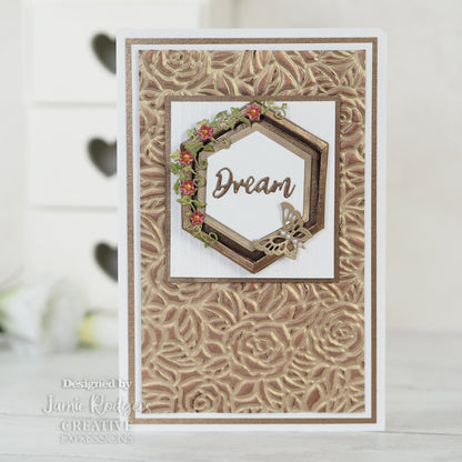 Creative Expressions Collection sur toile Jamie Rodgers Grand Hexagone