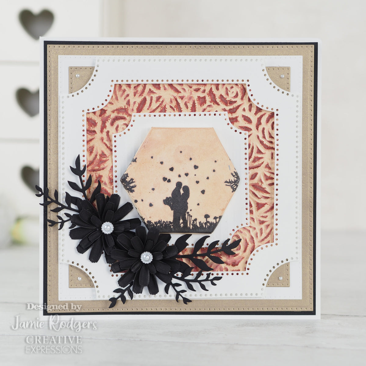 Creative Expressions Collection sur toile Jamie Rodgers Grand Hexagone