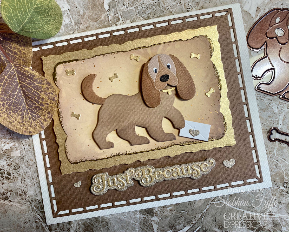 Creative Expressions Sue Wilson Pet Pals Rufus Craft Die