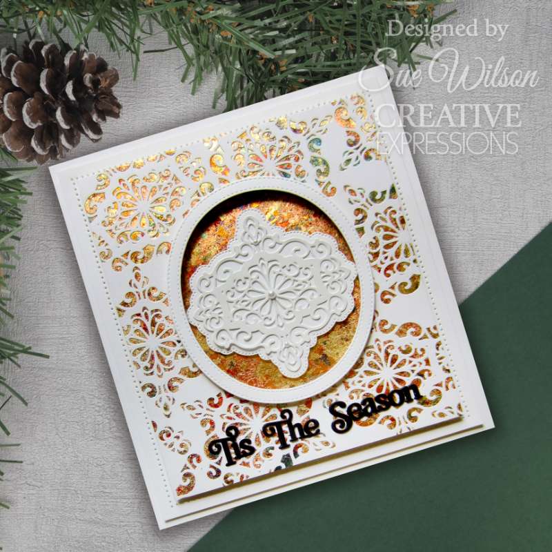 Creative Expressions Sue Wilson Festive Snowflake Sparkle Craft Die