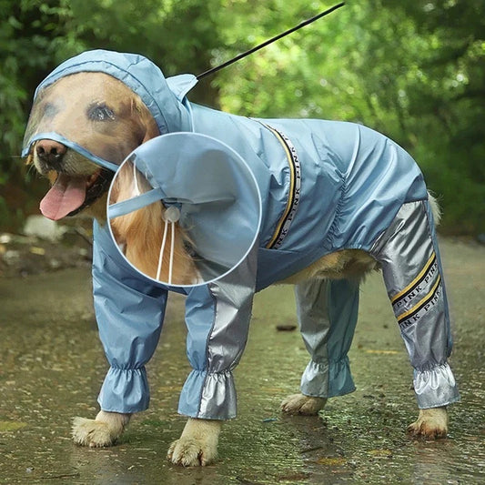 Dog Winter Onesie Jacket | Waterproof Dog Rain Coat