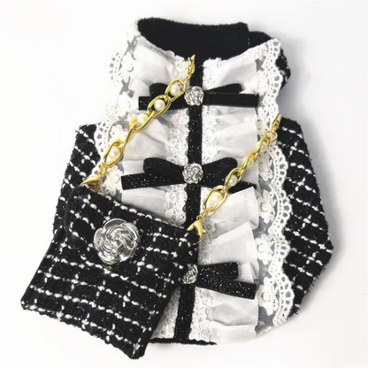 Robe et sac pour chien | Tenue de luxe pour chien Chewnel