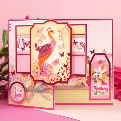 Blocs de papier deluxe - Papillons rougissants