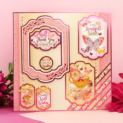 Blocs de papier deluxe - Papillons rougissants