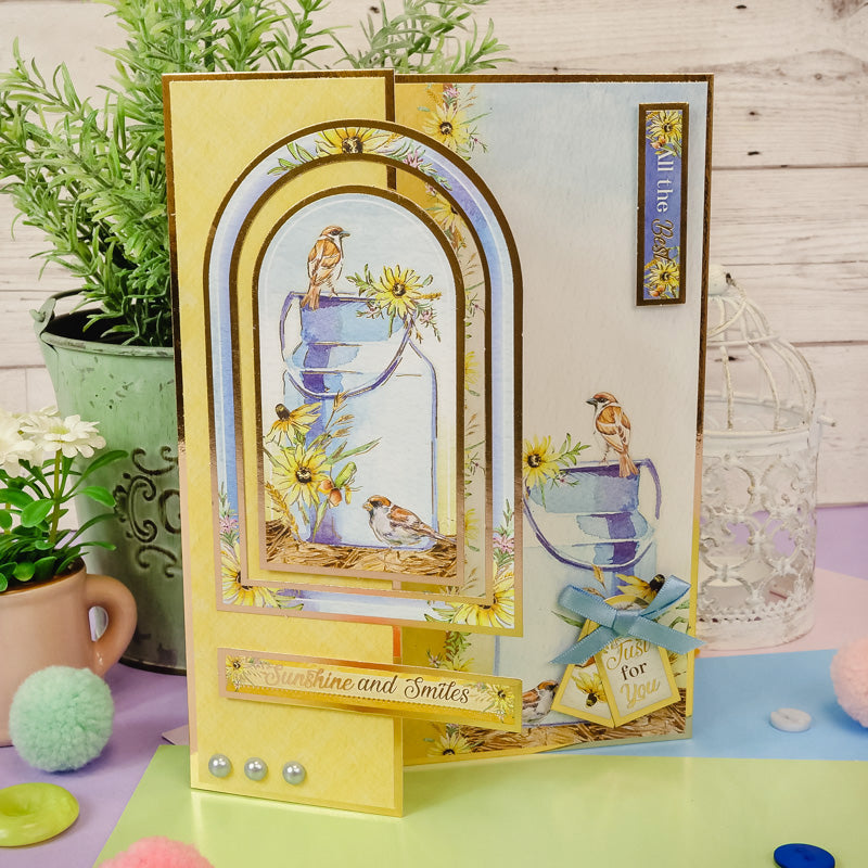 Blocs d'Artisanat de Luxe - Chant d'Oiseaux Printanier