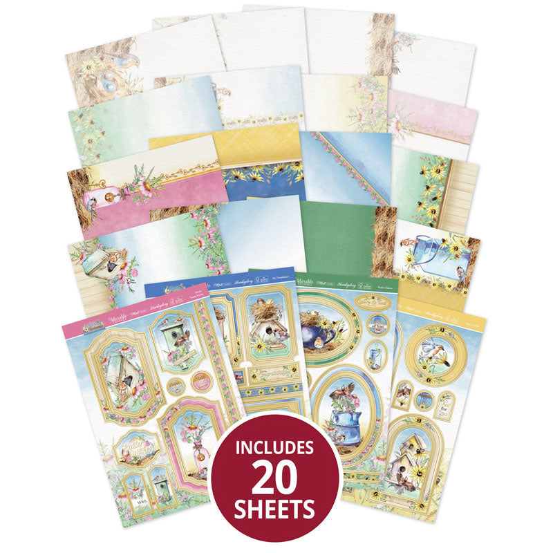 Blocs d'Artisanat de Luxe - Chant d'Oiseaux Printanier