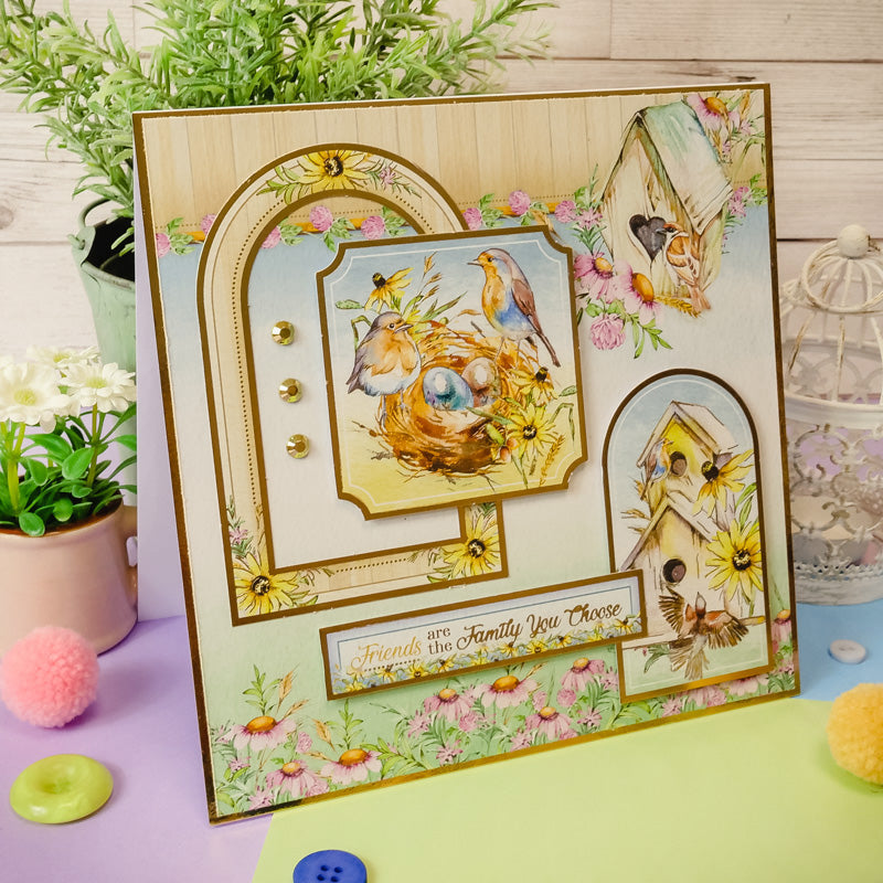 Blocs d'Artisanat de Luxe - Chant d'Oiseaux Printanier