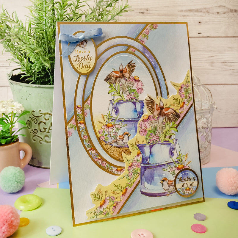 Blocs d'Artisanat de Luxe - Chant d'Oiseaux Printanier