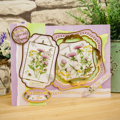 Deluxe Craft Pad - Forever Florals Wildflowers