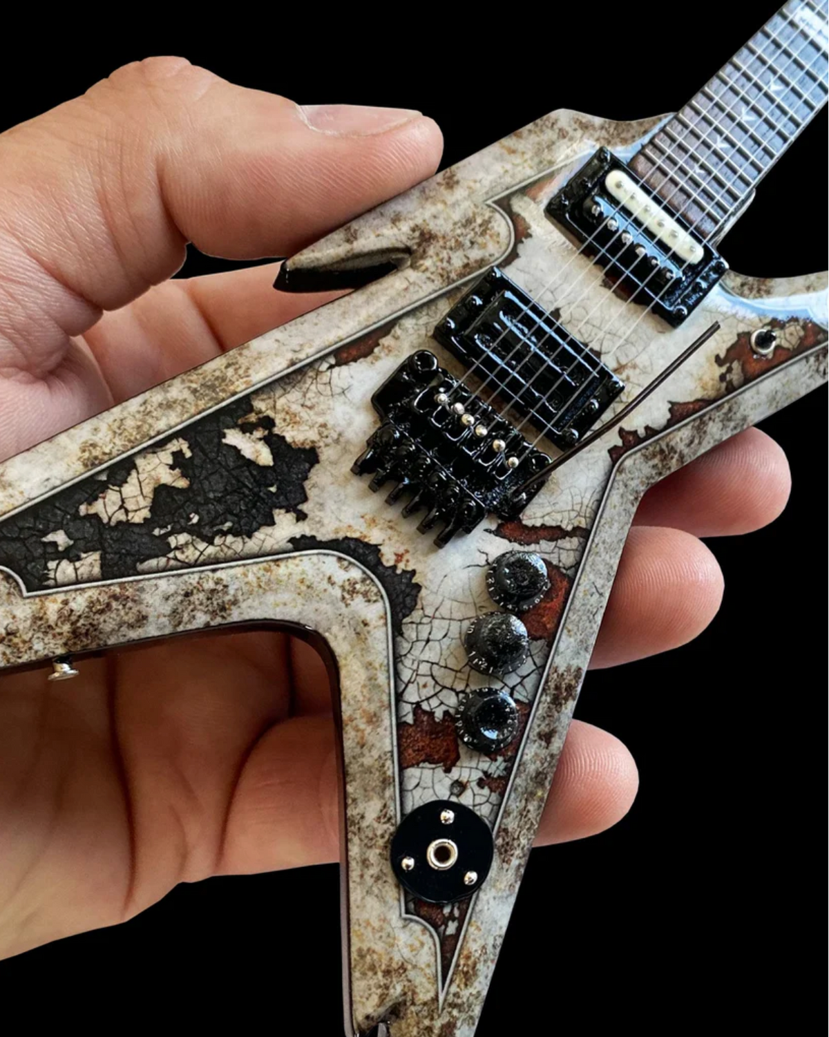 Dimebag Darrell Rust Razorback Mini Guitar Model