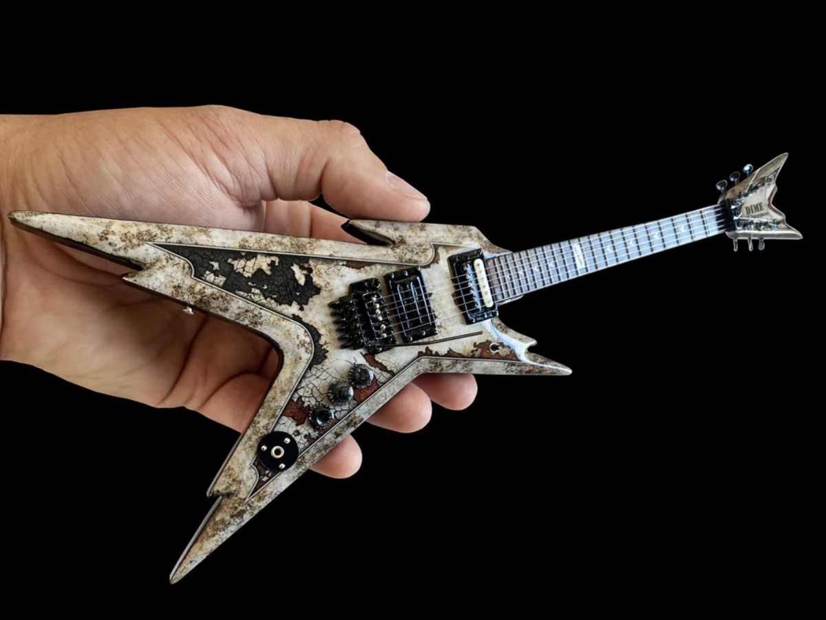 Dimebag Darrell Rust Razorback Mini Guitar Model