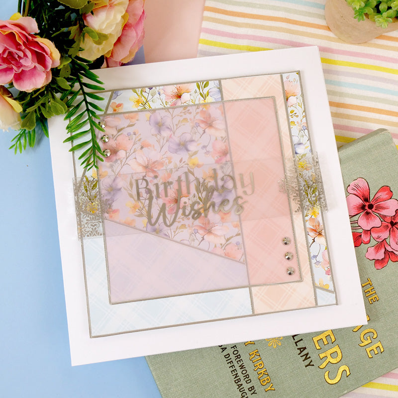 Blocs de papier Duo Design – Pré printanier et Carreaux charmants