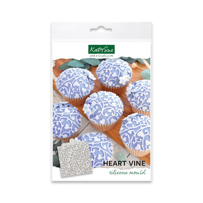 Heart Vine Silicone Mould