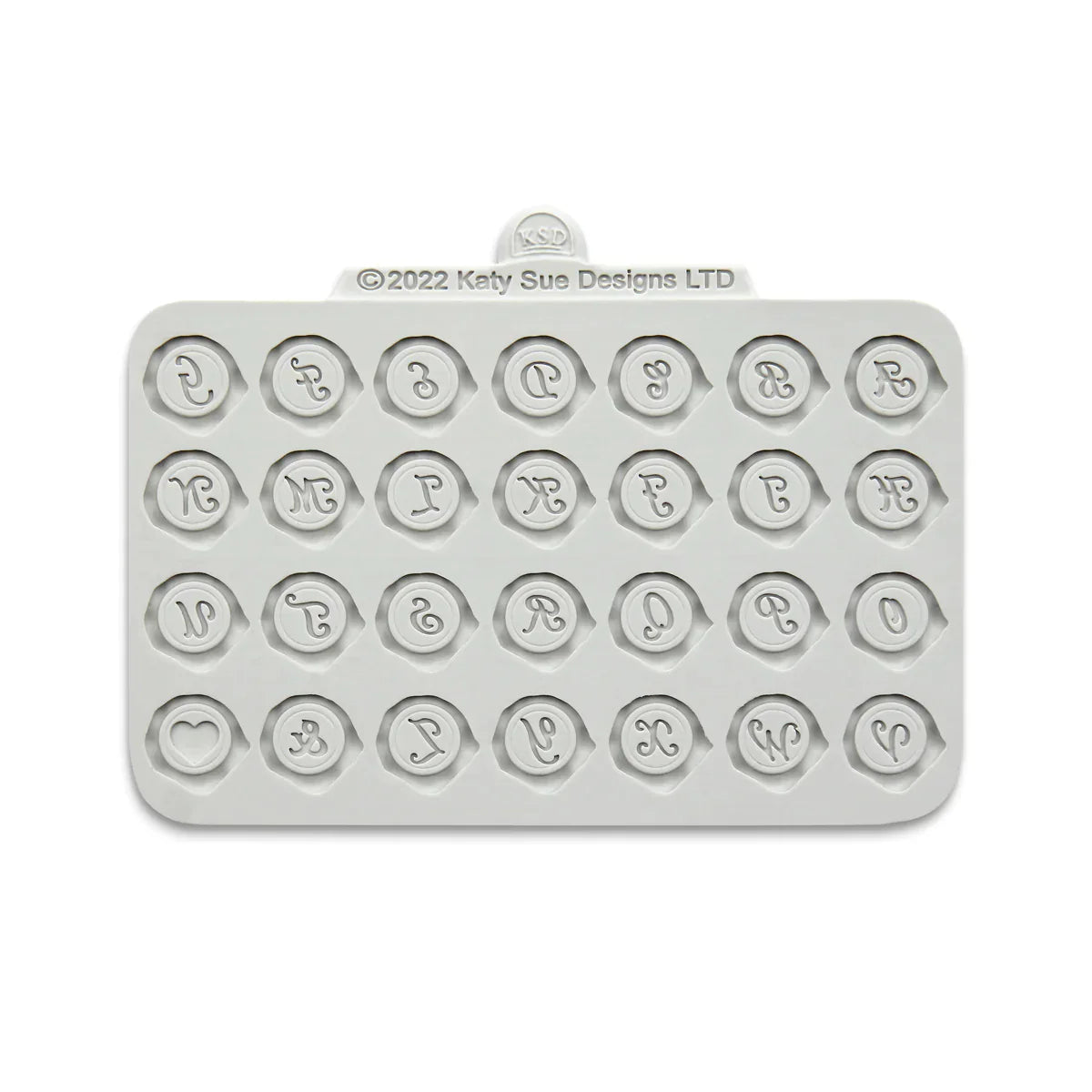 Wax Seal Alphabet Silicone Mould