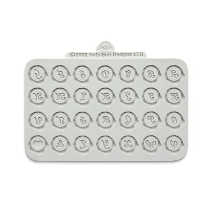 Wax Seal Alphabet Silicone Mould