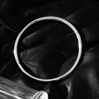 Style BARGARH : bracelet jonc en argent de style classique