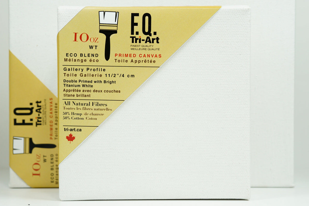 Tri-Art FQ Stretched Canvas - Artist Gallery 1 1/2" Profile Primed - 30x40"