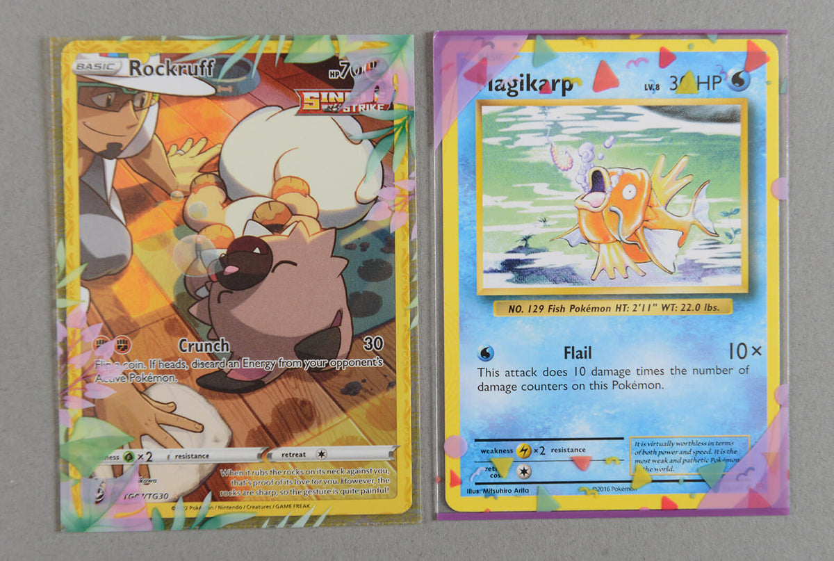 EVORETRO Printed TCG Card Sleeves – Themed Designs for Pokémon, MTG & More