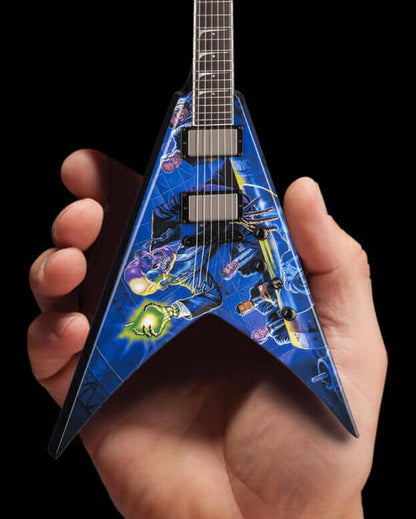 Dave Mustaine Signature V "Rust In Peace" - Licensed Megadeth Mini Guitar