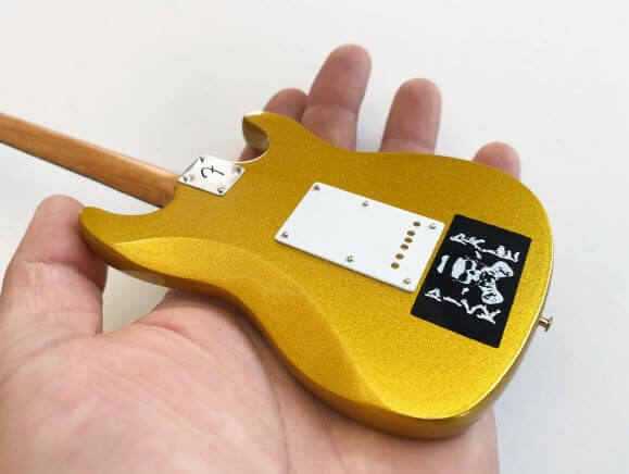 Réplique de guitare Dick Dale Fender™ Strat™ "Beast" Gold Sparkle