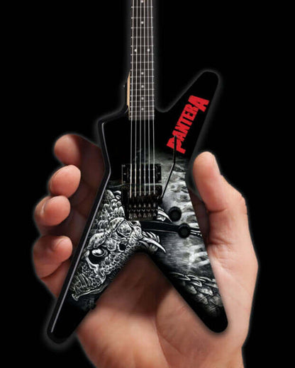 Dimebag Darrell Pantera Black & White Southern Trendkill ML Mini Guitar Model