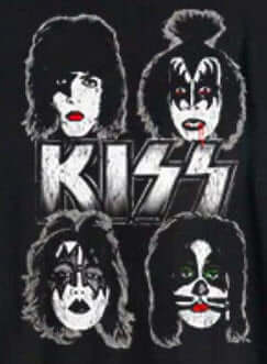 KISS Dynasty Cover Black T-Shirt