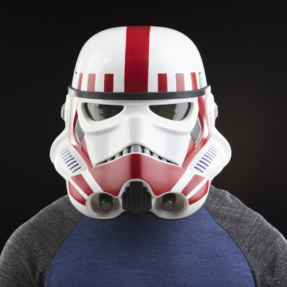Star Wars The Black Series Shock Trooper Electronic Helmet  - Exclusive