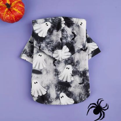 Ghost Dog Hoodie | Halloween Dog Hoodie