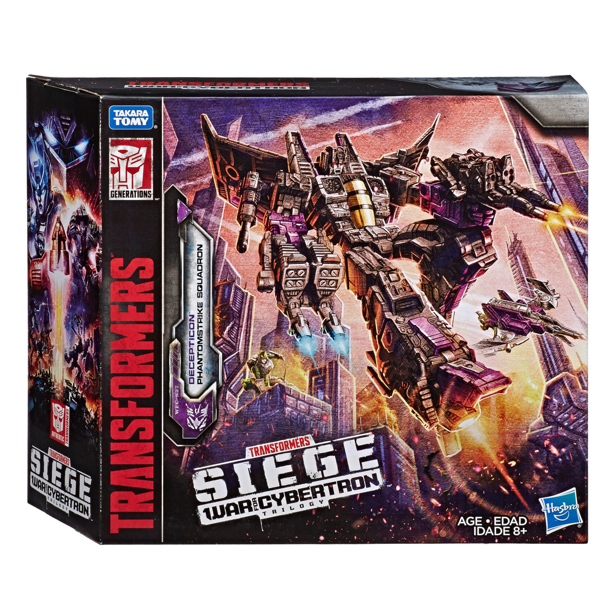 Transformers - Generations War for Cybertron Voyager WFC-S27 Decepticon Phantomstrike Squadron 4-Pack - Final Strike