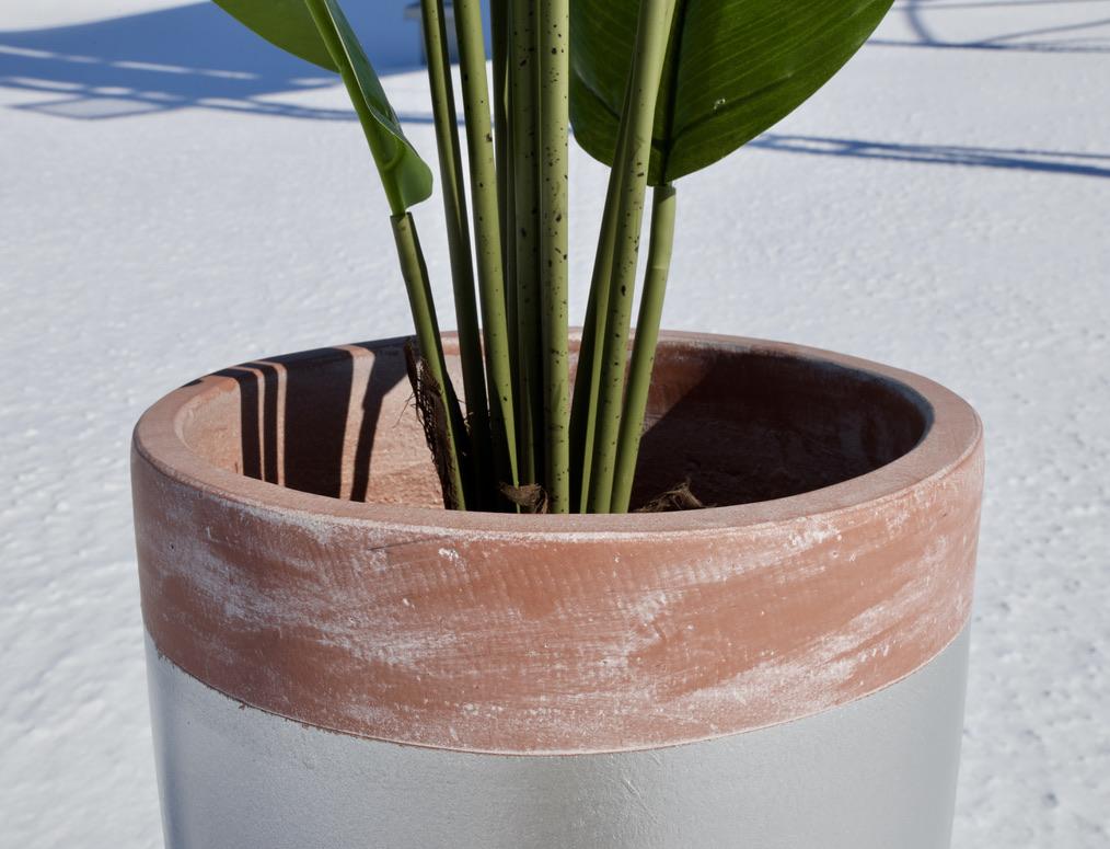 Pot de fleurs émaillé Camilo 30 cm