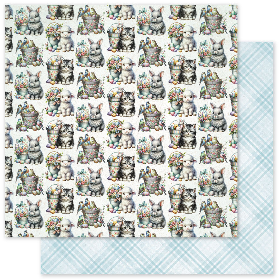 Easter Time Patterns C 12 x 12 Paper (12 pc Bulk Pack) 34146